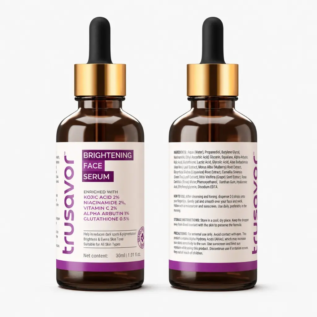 trusavor face serum front back.webp