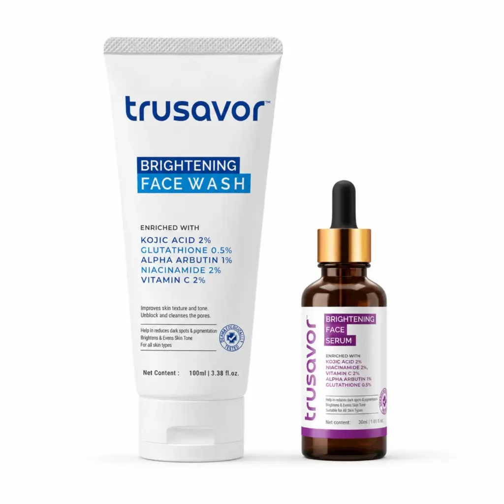 Trusavor Face Wash + Face Serum Combo